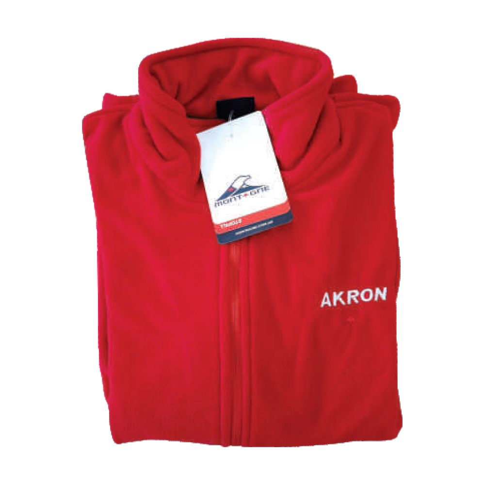 Campera micropolar roja