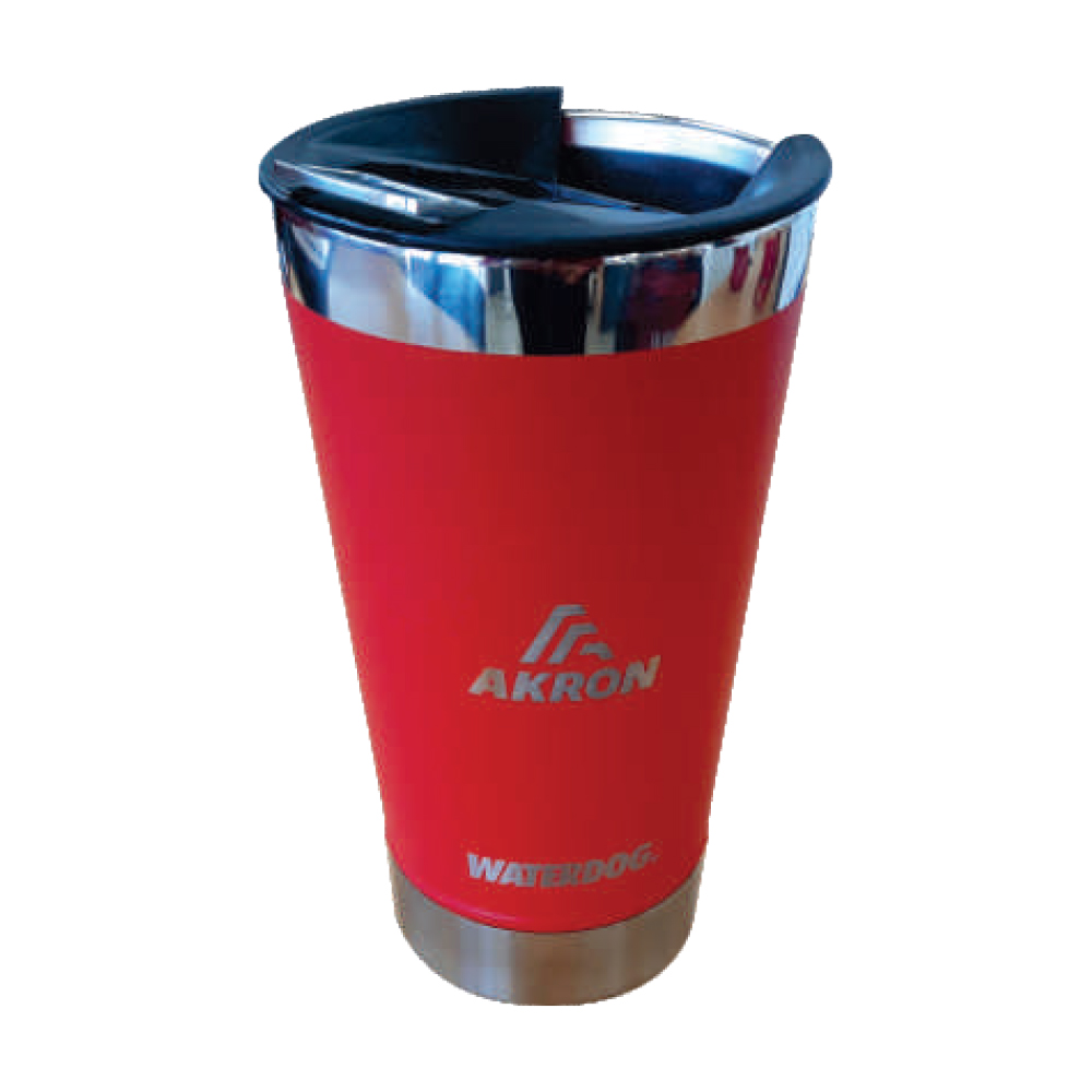 Vaso cervecero con destapador Waterdog